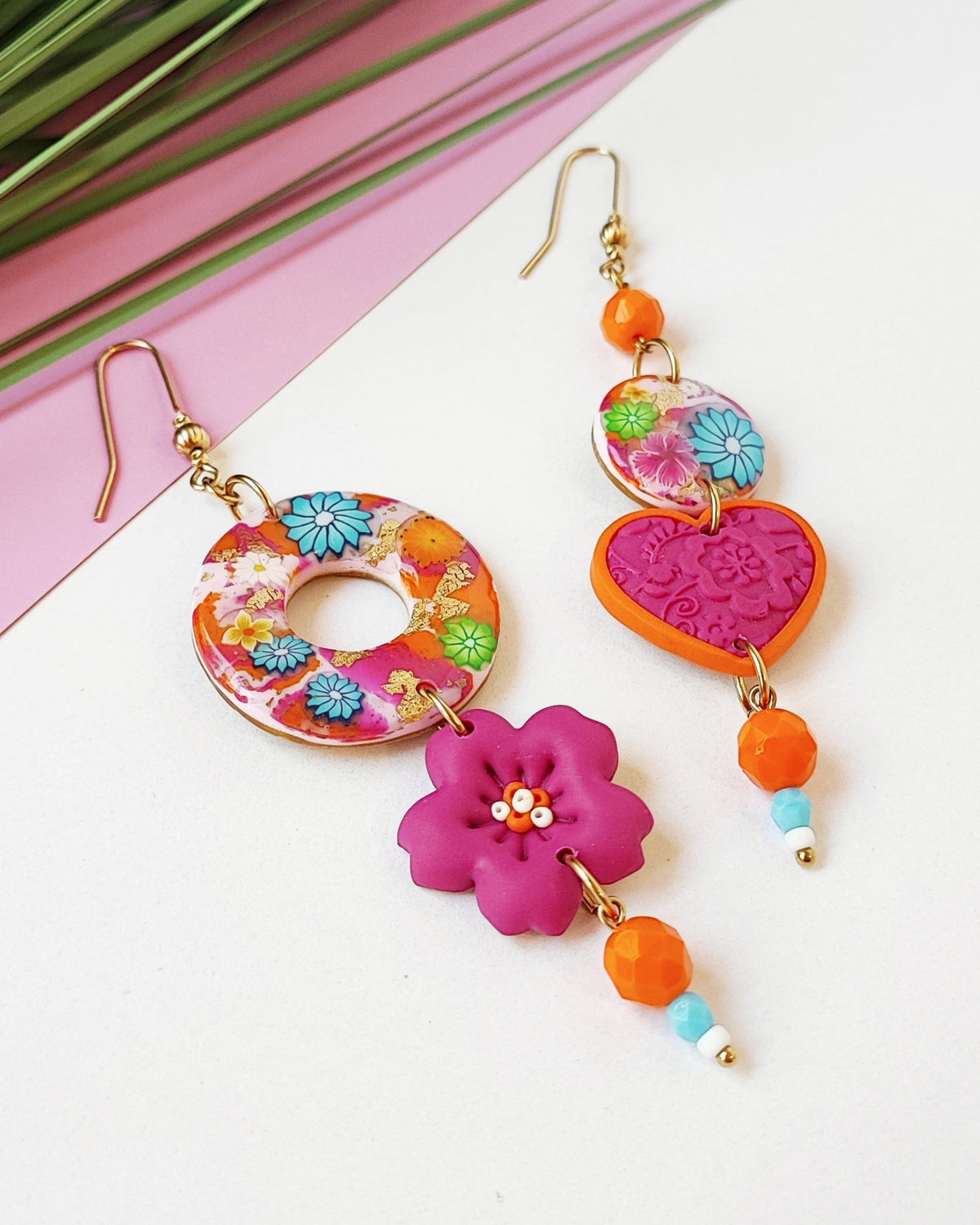 Boucles d'oreilles Flowers Power
