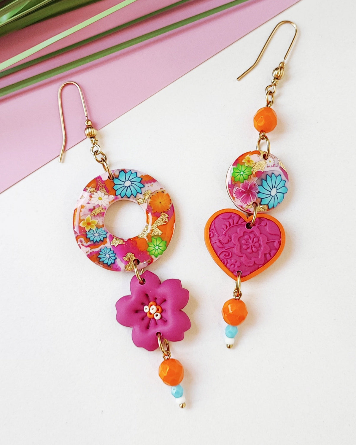 Boucles d'oreilles Flowers Power