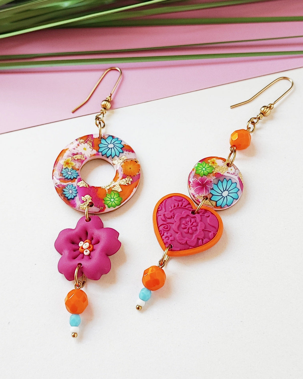 Boucles d'oreilles Flowers Power