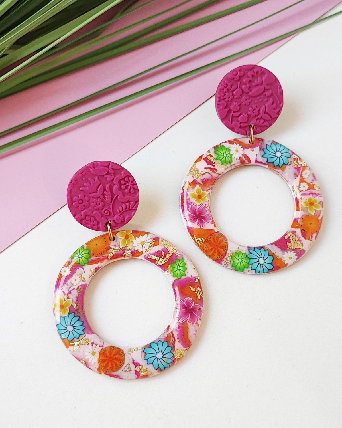 Boucles d'oreilles Bouquet Pop