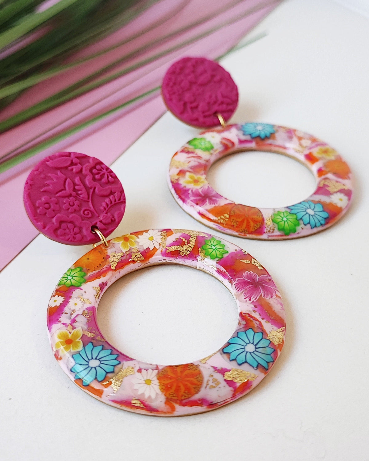 Boucles d'oreilles Bouquet Pop