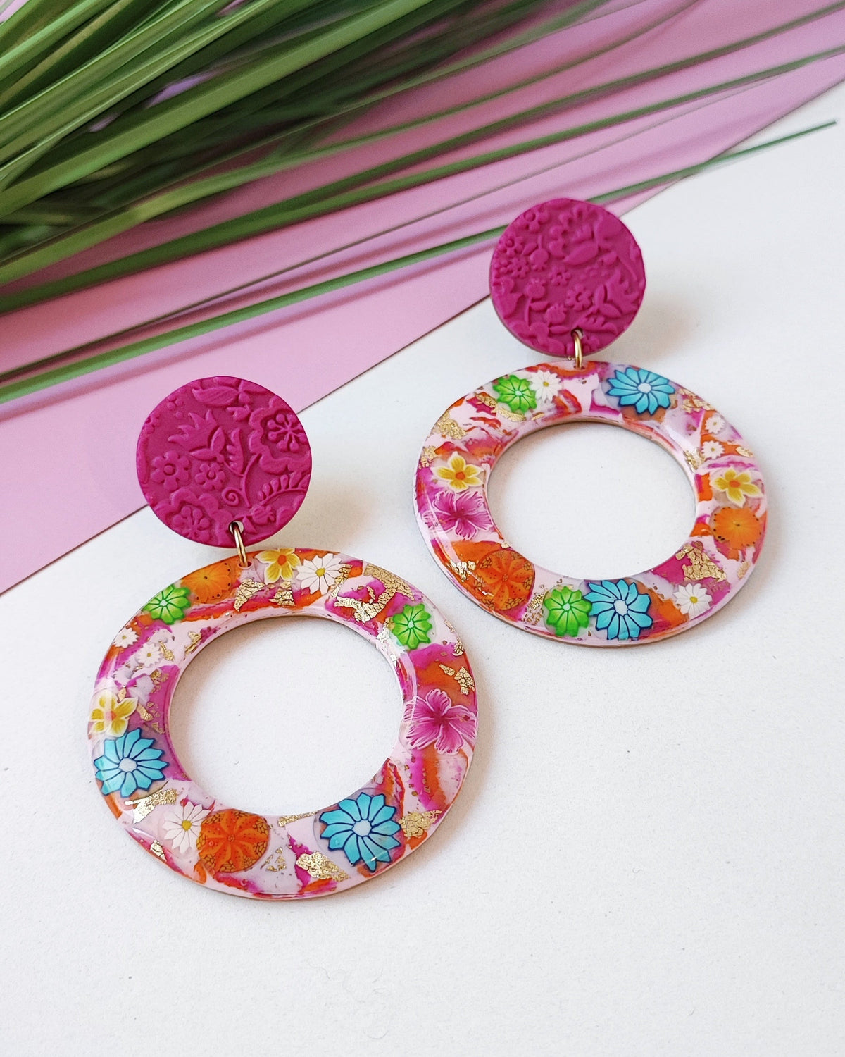 Boucles d'oreilles Bouquet Pop