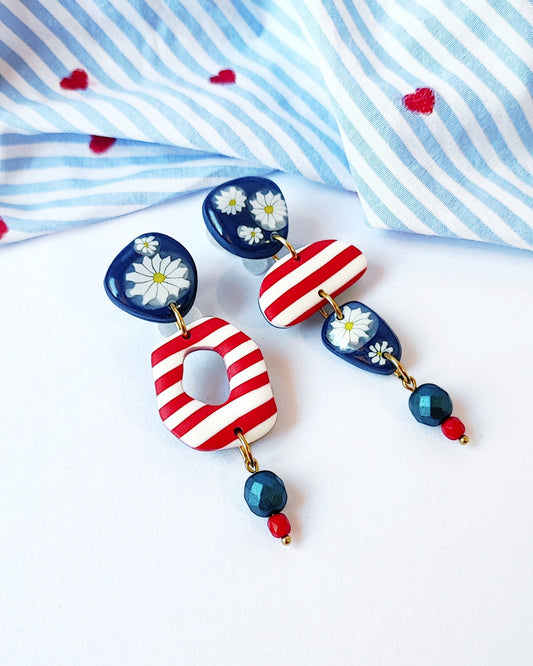 Boucles d'Oreilles Cassis