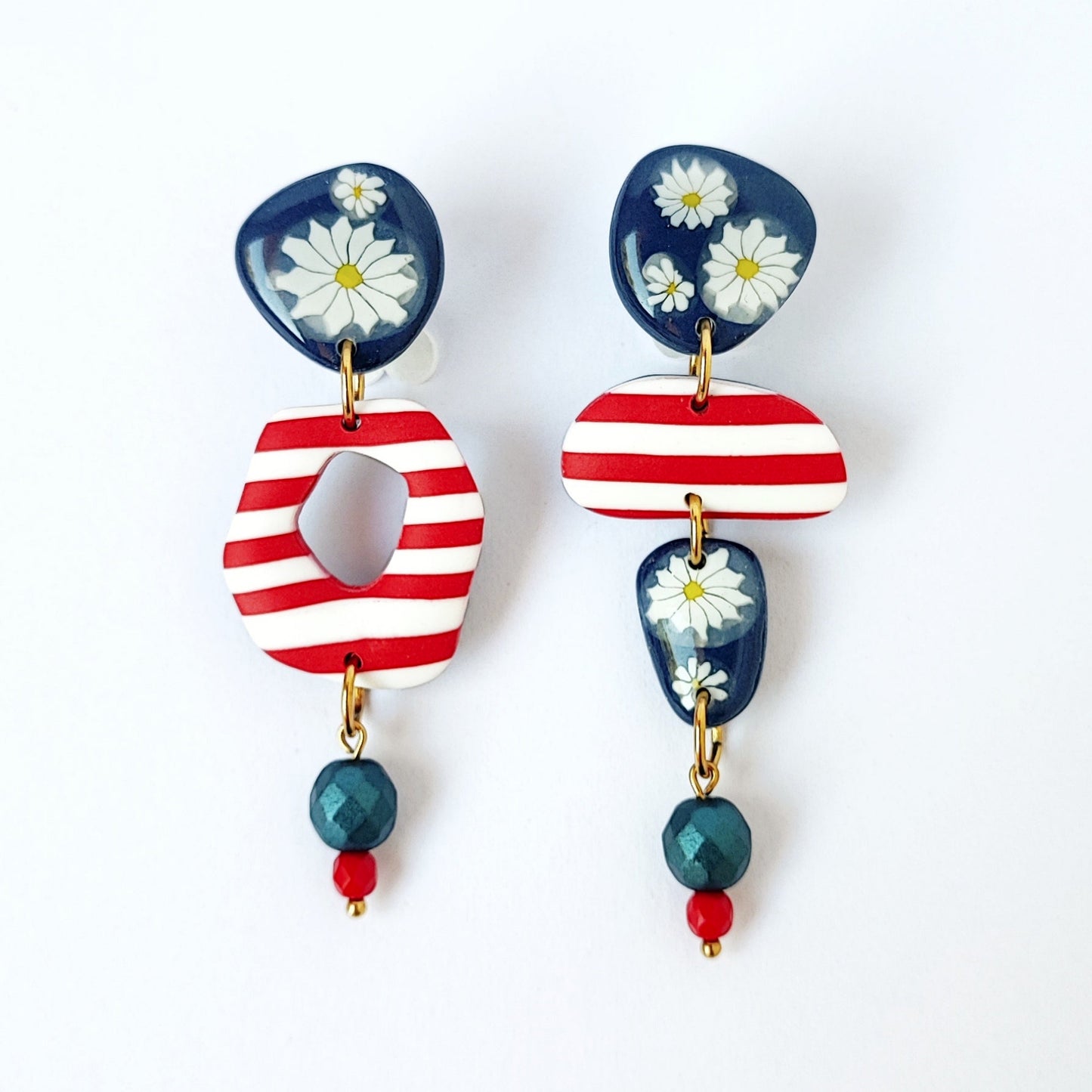 Boucles d'Oreilles Cassis