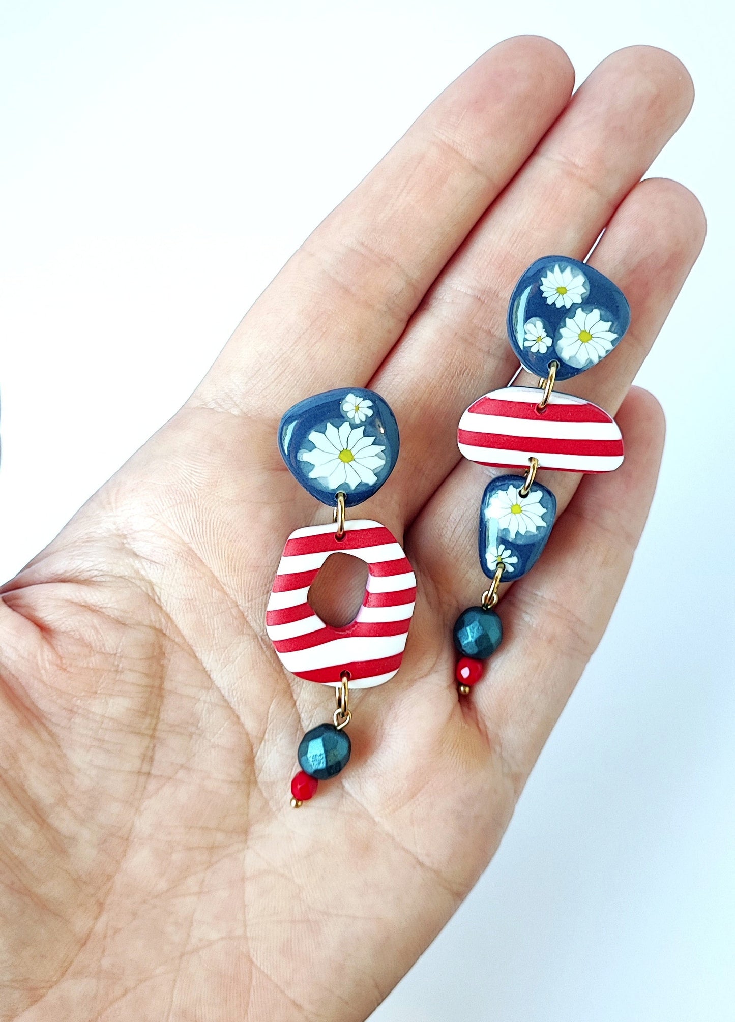 Boucles d'Oreilles Cassis