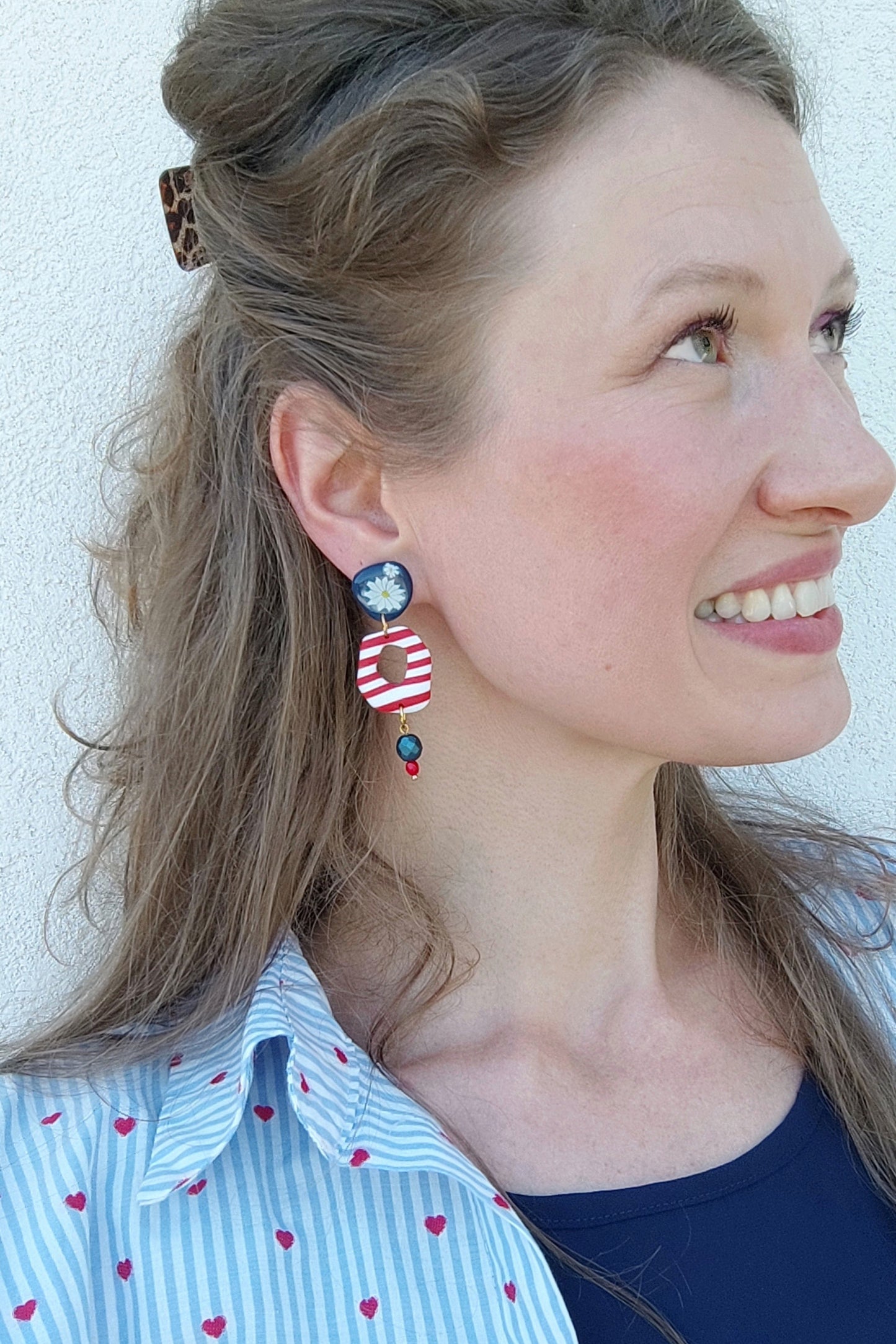 Boucles d'Oreilles Cassis