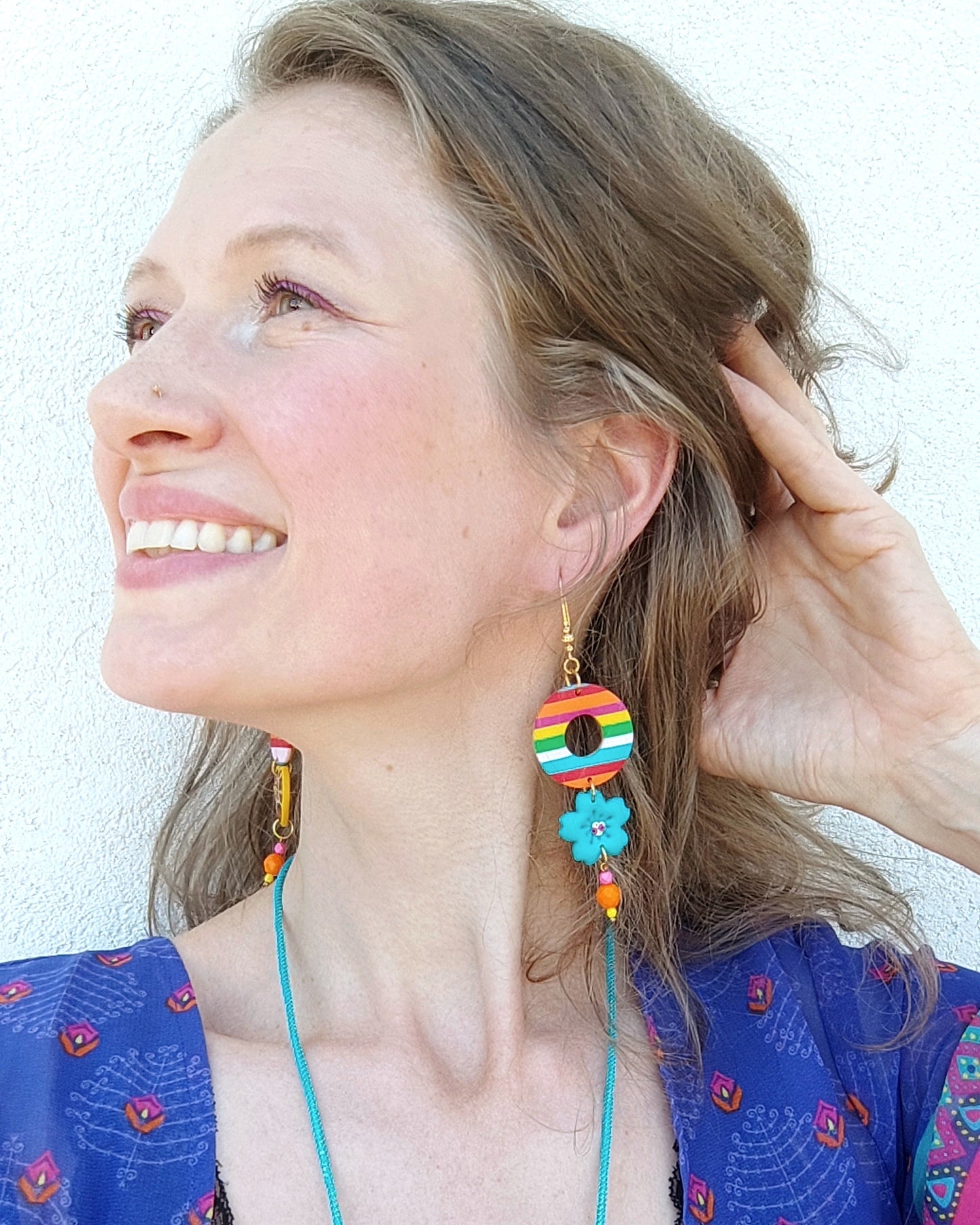 Boucles d'oreilles Color Safari