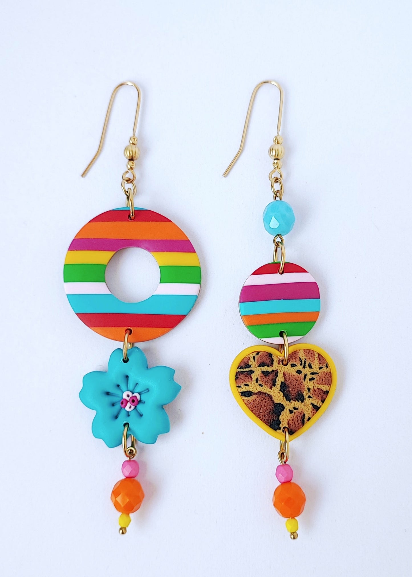 Boucles d'oreilles Color Safari