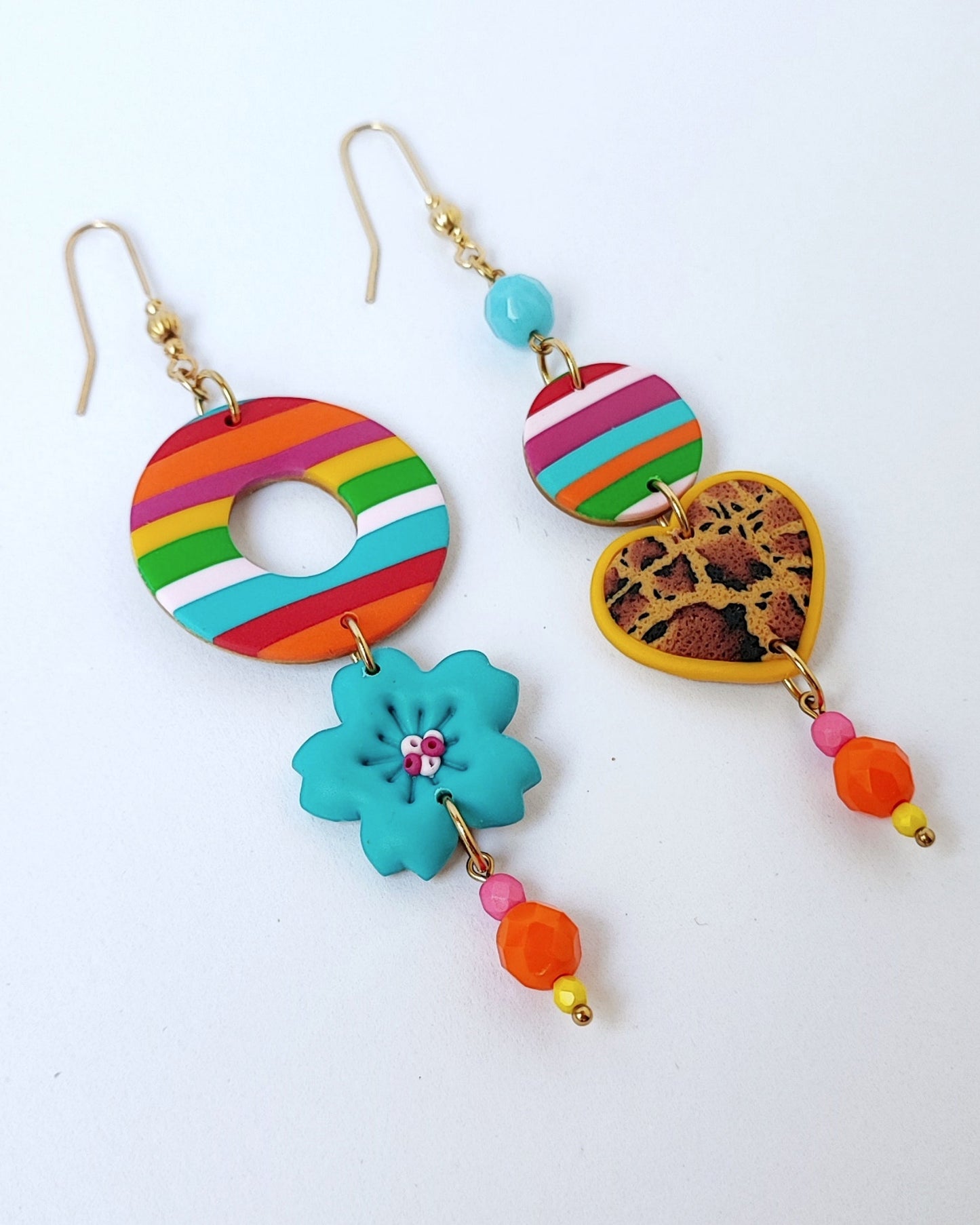 Boucles d'oreilles Color Safari