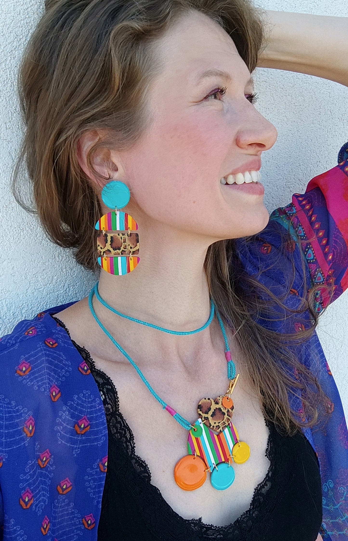 Rainbow Queen Earrings