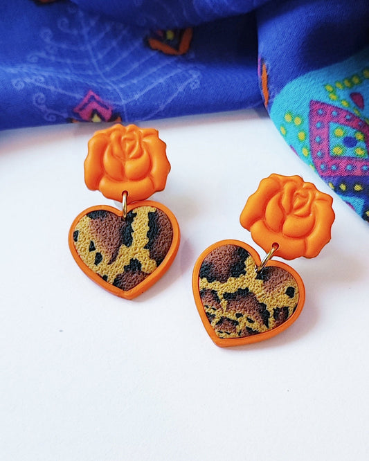 Boucles d'oreilles Pop Léo (9 coloris différents)